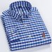 100% Cotton Men's Oxford Shirts High Quality Long Sleeved Button-down Neck Simplicity Soft Clothes Fashion Men Casual Shirt