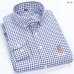 100% Cotton Men's Oxford Shirts High Quality Long Sleeved Button-down Neck Simplicity Soft Clothes Fashion Men Casual Shirt