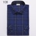 2018 Autumn Winter Fashion Flannel Shirts Men Long Sleeve Two Chest Pockets Slim Fit 100% Cotton Plaid Casual Flannel Shirt Men