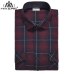 2018 Autumn Winter Fashion Flannel Shirts Men Long Sleeve Two Chest Pockets Slim Fit 100% Cotton Plaid Casual Flannel Shirt Men