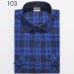 2018 Autumn Winter Fashion Flannel Shirts Men Long Sleeve Two Chest Pockets Slim Fit 100% Cotton Plaid Casual Flannel Shirt Men