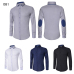 2018 Men's Casual Shirt Slim Fit Men's Casual Button Down Shirt Long Sleeve Formal Dress Shirts Men Male Clothing Camisa