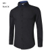 2018 Men's Casual Shirt Slim Fit Men's Casual Button Down Shirt Long Sleeve Formal Dress Shirts Men Male Clothing Camisa