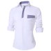 2018 New Men's Casual Shirts Long Sleeve Fashion Casual Shirt Men Office Dress Shirt Male All Size XS-Plus Size Camisa Masculina