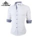 2018 New Men's Casual Shirts Long Sleeve Fashion Casual Shirt Men Office Dress Shirt Male All Size XS-Plus Size Camisa Masculina