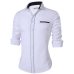 2018 New Summer Thin Men's Casual Shirt Regular Cotton Casual Shirt Men Long Sleeve Big Size Breathable Office Dress Shirts Men