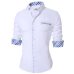 2018 New Summer Thin Men's Casual Shirt Regular Cotton Casual Shirt Men Long Sleeve Big Size Breathable Office Dress Shirts Men