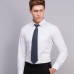 2019 Men Dress Shirt Long Sleeve Slim Brand Man Shirts Designer High Quality Solid Male Clothing Fit Business Shirts 4XL YN045