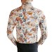 2019 Men's Shirts Retro Floral Printed Man Casual Slim Shirt Fashion Classic Men Dress Shirt  Men's Long Sleeve Brand Clothing