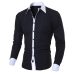 2019 New Arrival Casual Business Men Dress Shirts  Luxury Brand Long Sleeve Cotton Stylish  High Quality Males Social Shirts