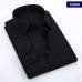 2019 New Men's Dress Shirt Solid Color Plus Size 8XL Black White Blue Gray Chemise Homme Male Business Casual Long Sleeved Shirt