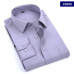 2019 New Men's Dress Shirt Solid Color Plus Size 8XL Black White Blue Gray Chemise Homme Male Business Casual Long Sleeved Shirt