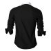 2019 Spring Autumn Features Shirts Men Casual Shirt Long Sleeve Casual Slim Fit Male Shirts Zipper Decoration (No Pockets) Z018