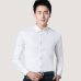 2019 Spring New Slim Dress Shirt for Men Brand Long Sleeve Solid Mens Work Shirts Fashion Square Collar Casual Formal Male Tops