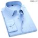 4XL 5XL 6XL 7XL 8XL Large Size Men's Business Casual Long Sleeved Shirt White Blue Black Smart Male Social Dress Shirt Plus