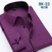 Brand Men Dress Shirts 2019 Casual Long Sleeve Slim Fit High Quality Solid Business Men's Shirt Plus Size 4XL Camisa Masculina