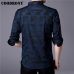 COODRONY Men Shirt Mens Business Casual Shirts 2019 New Arrival Men Famous Brand Clothing Plaid Long Sleeve Camisa Masculina 712