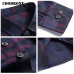 COODRONY Men Shirt Mens Business Casual Shirts 2019 New Arrival Men Famous Brand Clothing Plaid Long Sleeve Camisa Masculina 712