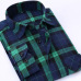 Casual Men Plaid Shirt Spring Autumn Flannel Shirt Men Dress Shirts Fashion Long Sleeve Slim Fit Chemise Homme Cotton Male Shirt