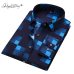 DAVYDAISY 2019 New Arrival 100% Polyester Men's Shirt Fashion Men Print Long Sleeved Shirt Male Slim Fit Brand Clothing DS217