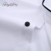 DAVYDAISY High Quality Men Shirt Long Sleeve Twill Solid Formal Business Shirt Brand Man Dress Shirts DS085