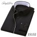 DAVYDAISY High Quality Men Shirt Long Sleeve Twill Solid Formal Business Shirt Brand Man Dress Shirts DS085