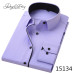 DAVYDAISY High Quality Men Shirt Long Sleeve Twill Solid Formal Business Shirt Brand Man Dress Shirts DS085