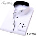 DAVYDAISY High Quality Men Shirt Long Sleeve Twill Solid Formal Business Shirt Brand Man Dress Shirts DS085