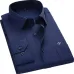 Dudalina 2019 Men Shirt Plus Size Color Pocket Long Sleeved Classical Male Shirts Formal Business Shirt Man Embroidery Logo
