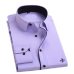 Dudalina Camisa Male Shirts Long Sleeve Men Shirt Brand Clothing Casual Slim Fit Camisa Social Striped Masculina Chemise Homme