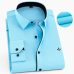 Dudalina Plus Size Camisa Social Masculina Men Shirt Long Sleeved Classical Male Shirts Formal Business Shirt Man Embroidery