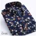 Floral Printed Men Long Sleeve Casual Men's Shirts Summer Autumn Spring Male Dress Shirts Man Plus Size Top Men Clothes 2018