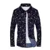 Hot Sale Size: M-5XL / 2019 New Fashion Floral Print Slim Fit Shirts Men's Long Sleeve Casual Dress Shirts 19 Colors