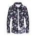 Hot Sale Size: M-5XL / 2019 New Fashion Floral Print Slim Fit Shirts Men's Long Sleeve Casual Dress Shirts 19 Colors