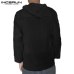 INCERUN Casual Men Shirt Hooded Long Sleeve Cotton Solid Vintage Shirts Men Streetwear Tops camisa masculina S-3XL Autumn 2019