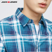 Jack Jones COTTON 100% fashion casual slim fit version multicolor plaid long sleeve top men shirts| 216405518