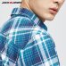 Jack Jones COTTON 100% fashion casual slim fit version multicolor plaid long sleeve top men shirts| 216405518