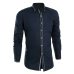 Jeetoo 2019 Men's Solid Slim Casual Wedding Shirt Business Long Sleeve Men Dress Blouses Work Wear Formal Male Tuxedo Plus Size