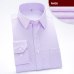 Long Sleeve Dress Shirt Men Brand Clothing Cotton High Quality Smart Casual Social Shirts White Wedding Shirt Camisa Masculina