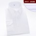 Long Sleeve Dress Shirt Men Brand Clothing Cotton High Quality Smart Casual Social Shirts White Wedding Shirt Camisa Masculina