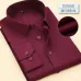 Men Long Sleeve Shirt 2019 Spring New Brand Solid Color Business Office Formal Men Dress Shirt Plus Size Male Shirt Chemise 7XL