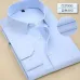 Men Long Sleeve Shirt 2019 Spring New Brand Solid Color Business Office Formal Men Dress Shirt Plus Size Male Shirt Chemise 7XL