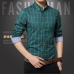 Men Plaid Shirt 2019 brand shirt New Autumn Winter Casual Shirts Men Tops Long Sleeve Chemise Homme Cotton Male Shirts 1970