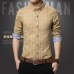 Men Plaid Shirt 2019 brand shirt New Autumn Winter Casual Shirts Men Tops Long Sleeve Chemise Homme Cotton Male Shirts 1970