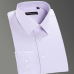 Men's Regular-fit Coarse-twill Solid Basic Dress Shirt Formal Business Long Sleeve White Tops Shirts for Social Work Office Wear