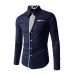 New 2018 Men's Pure Cotton Shirt Slim Fit Fashion Long Sleeve Casual Business Shirts Men Dress Shirts High Quality Camisas