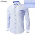 New Arrival 2018 White Shirt Men Long Sleeve Business Casual Shirts Men Dress Shirts Comfortable Clothing Camisa Masculina