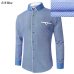 New Arrival 2018 White Shirt Men Long Sleeve Business Casual Shirts Men Dress Shirts Comfortable Clothing Camisa Masculina