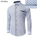 New Arrival 2018 White Shirt Men Long Sleeve Business Casual Shirts Men Dress Shirts Comfortable Clothing Camisa Masculina