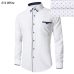 New Arrival 2018 White Shirt Men Long Sleeve Business Casual Shirts Men Dress Shirts Comfortable Clothing Camisa Masculina